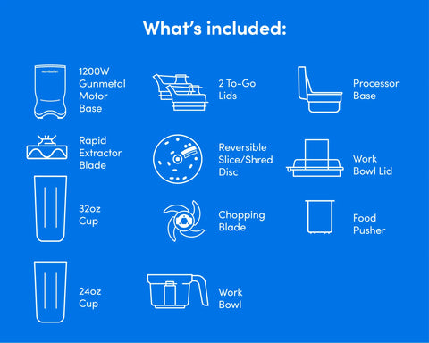 nutribullet® Ultra Plus+ 2-in-1 Compact Kitchen System